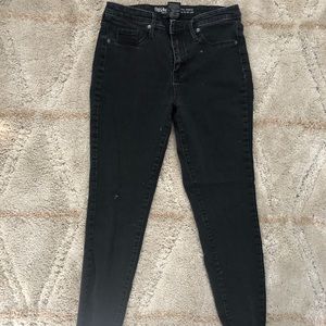 High Rise Black Jeggings